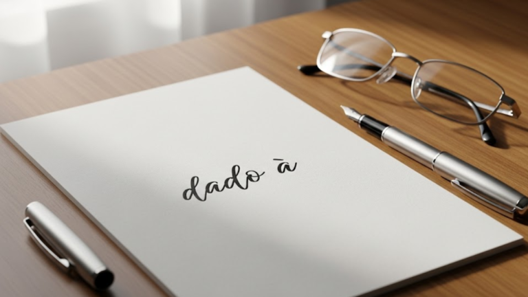 Mastering the Phrase “Dado à”: A Deep Dive into Meaning, Grammar, and Professional Application