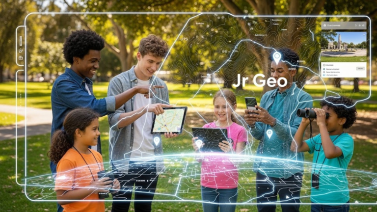 Jr Geo: Empowering the Next Generation Through Geospatial Literacy and Community Mapping