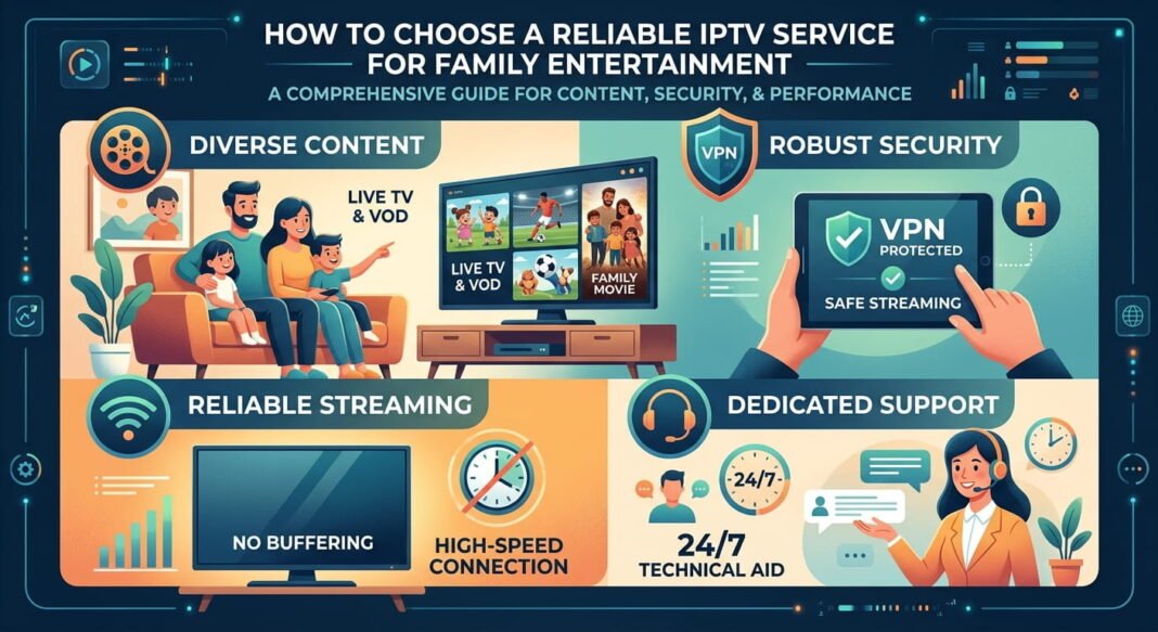 How to Choose a Reliable IPTV Service for Family Entertainment